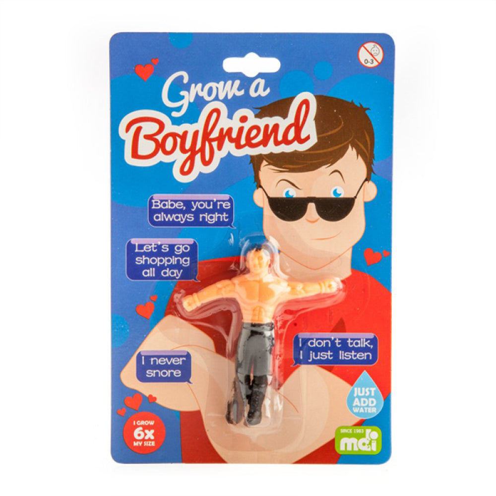 Grow A Boyfriend - Best Funny Gag Gift for Friends & Couples - Perfect for Birthdays, Anniversaries & Pranks