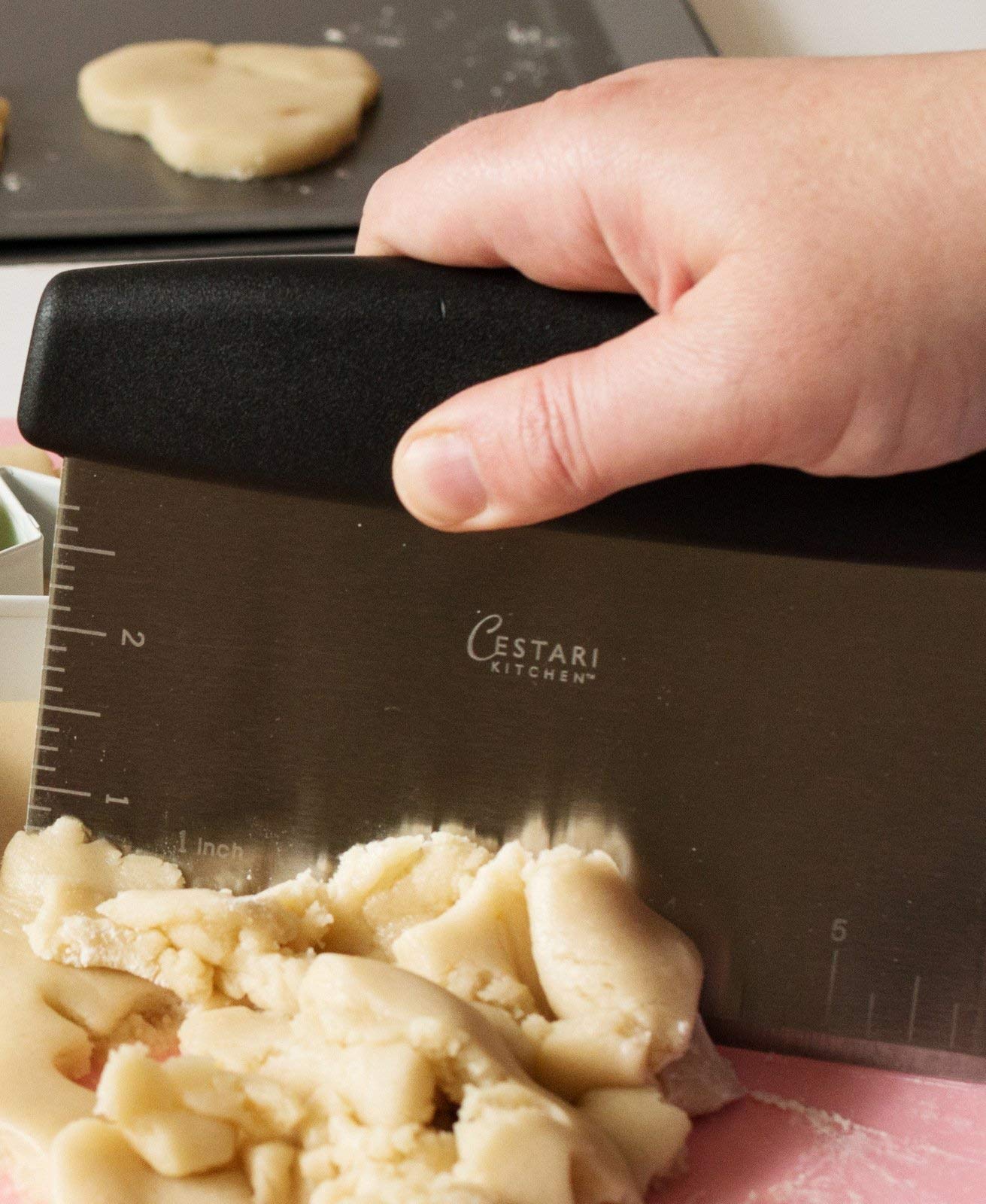 Premium Bread Knife Set - Stainless Steel Dough Cutter & Ceramic Bread Slicer for Artisan Baking | Perfect for Sourdough, Baguettes & Homemade Loaves