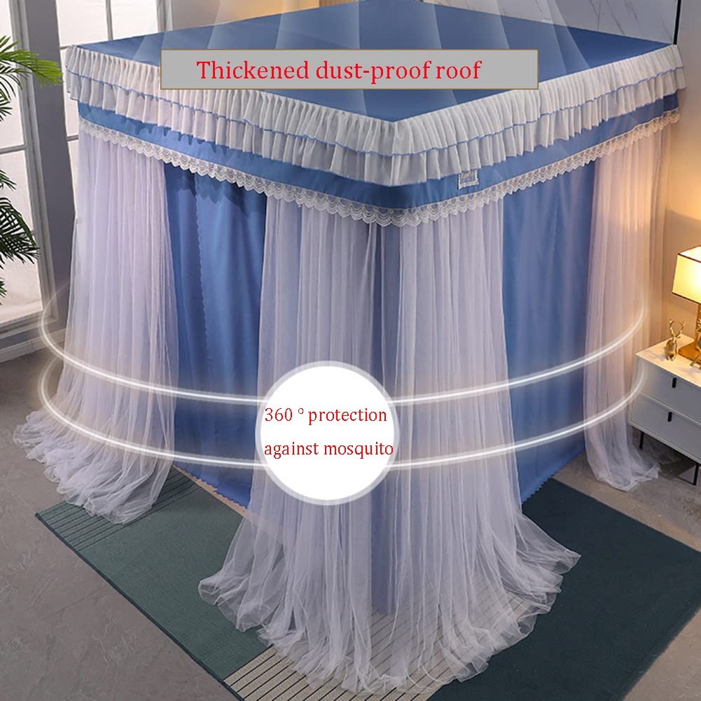 Luxury European-Style Bunk Bed Canopy for Girls - 4 Seasons Bed Curtains in 4 Sizes - Princess Room Decor for Large/Double Beds - Perfect for Bedroom Makeovers & Sleepovers