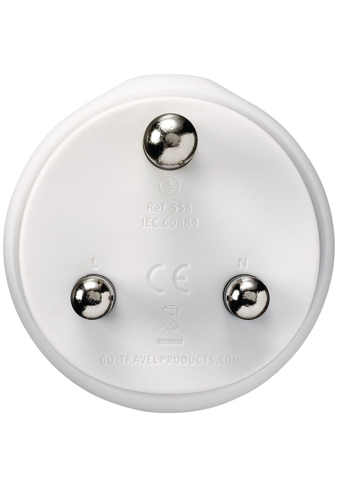 Universal Travel Adapter for North America & South Africa - Worldwide Power Plug Converter for USA, Canada, Mexico, Brazil - Perfect for Business Trips, Vacations & International Travel