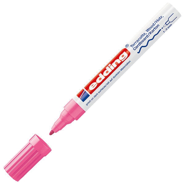 edding 4040 Fine Tip Matte Paint Marker - Permanent Waterproof Ink for DIY, Crafts, Signs & Metal Surfaces - Ideal for Artists, Designers & Industrial Use