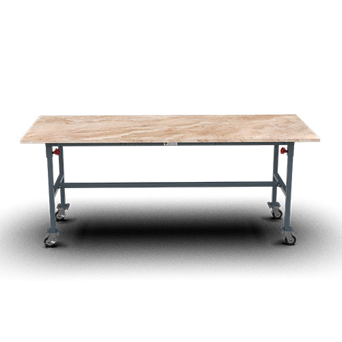 Abaco Adjustable Height Workbench - Heavy Duty Folding Work Table for Home Garage, Workshop & DIY Projects - Perfect for Woodworking, Crafting & Office Use