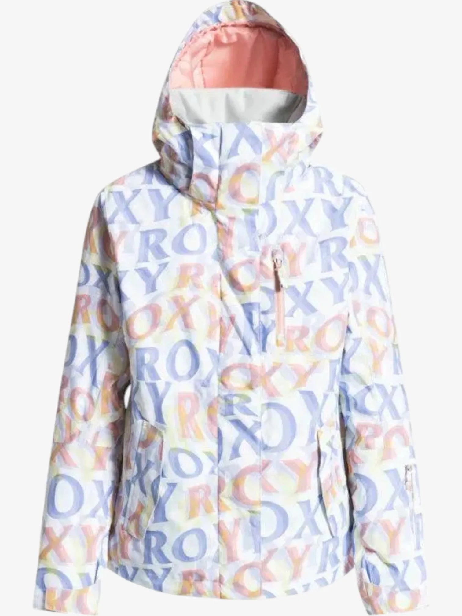 ROXY Snow Jetty Kids' Pastel Purple Snow Jacket - Warm & Waterproof Winter Coat for Girls - Perfect for Skiing, Snowboarding & Outdoor Adventures