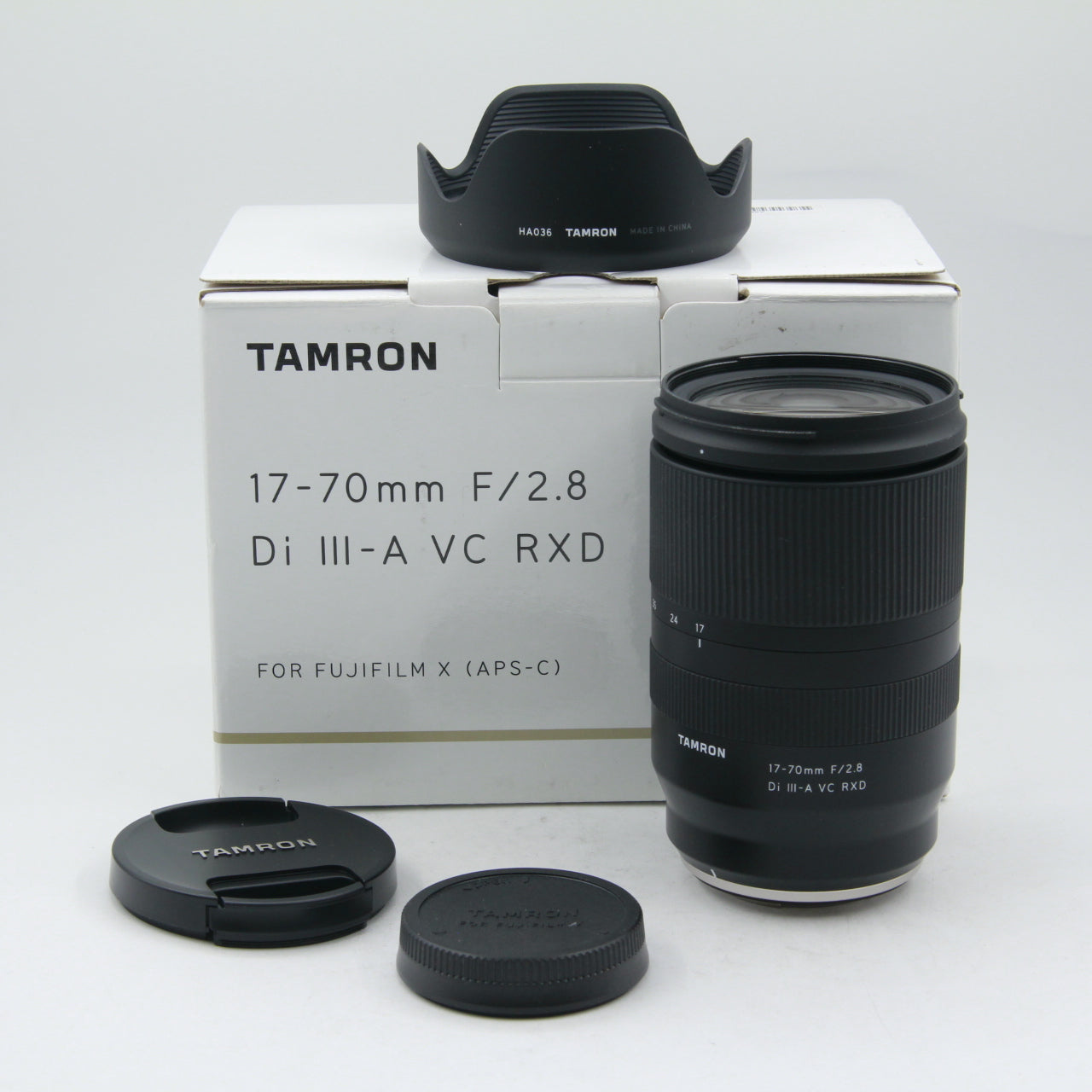 Tamron 17-70mm f/2.8 Di III-A VC RXD Lens for Fujifilm X Mount - Excellent Open Box Condition | Perfect for Portrait, Street & Travel Photography