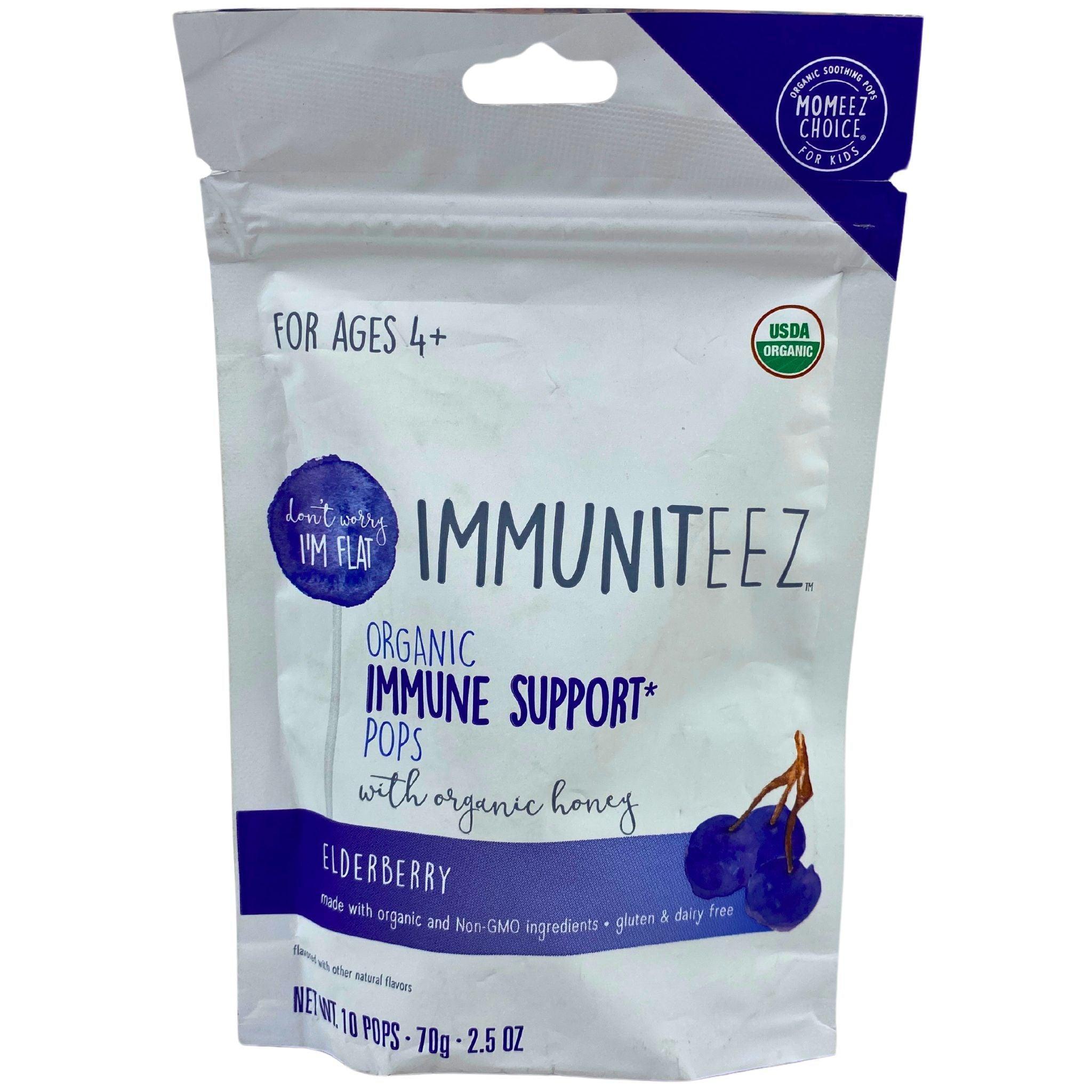 Immuniteez Organic Immune Support Gummies - 50 Count | Natural Immune Booster for Adults & Kids | Perfect for Daily Wellness & Travel