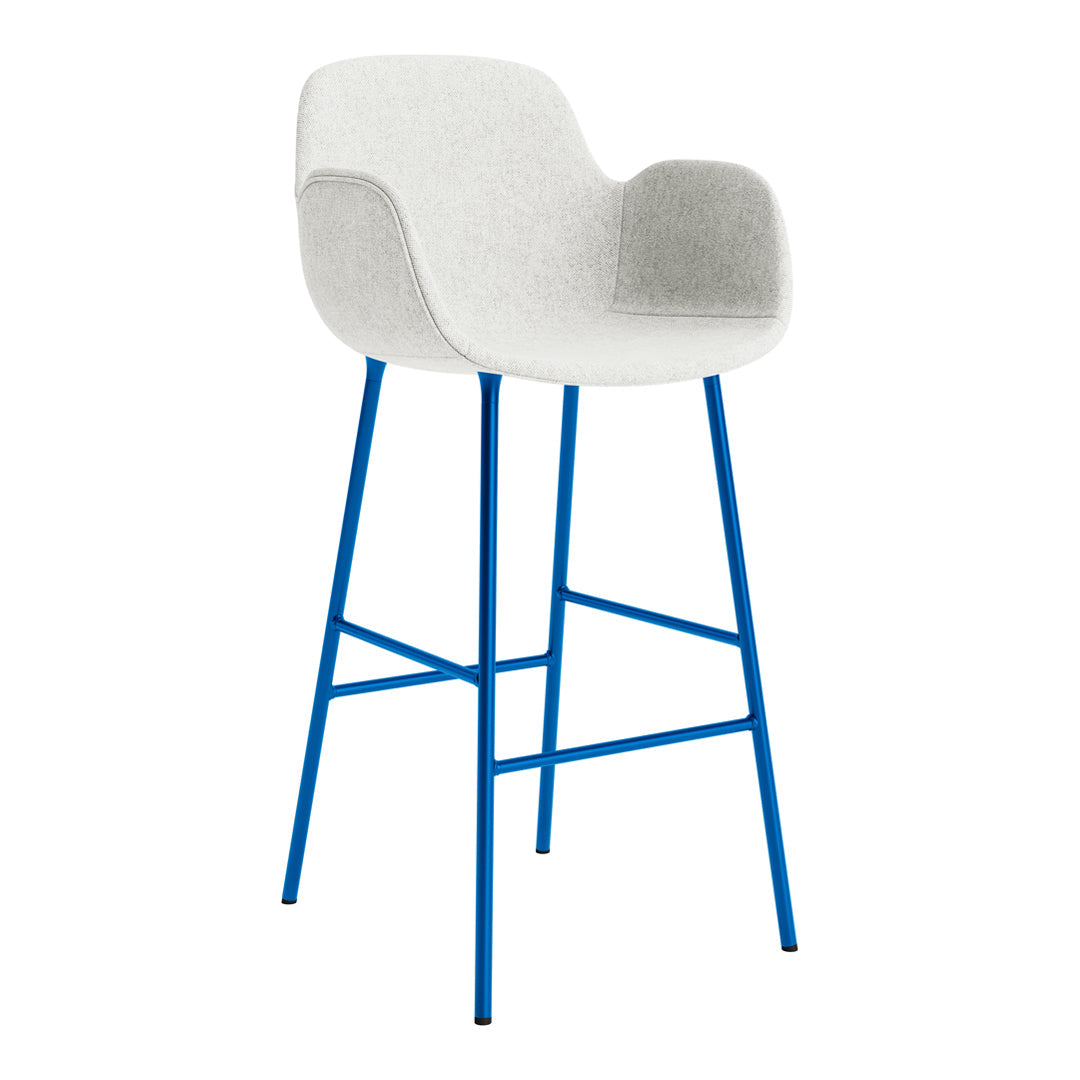 Form Bar Armchair - Fully Upholstered Modern Lounge Chair for Living Room, Office & Cafe | Comfortable Seating Furniture for Home & Commercial Spaces