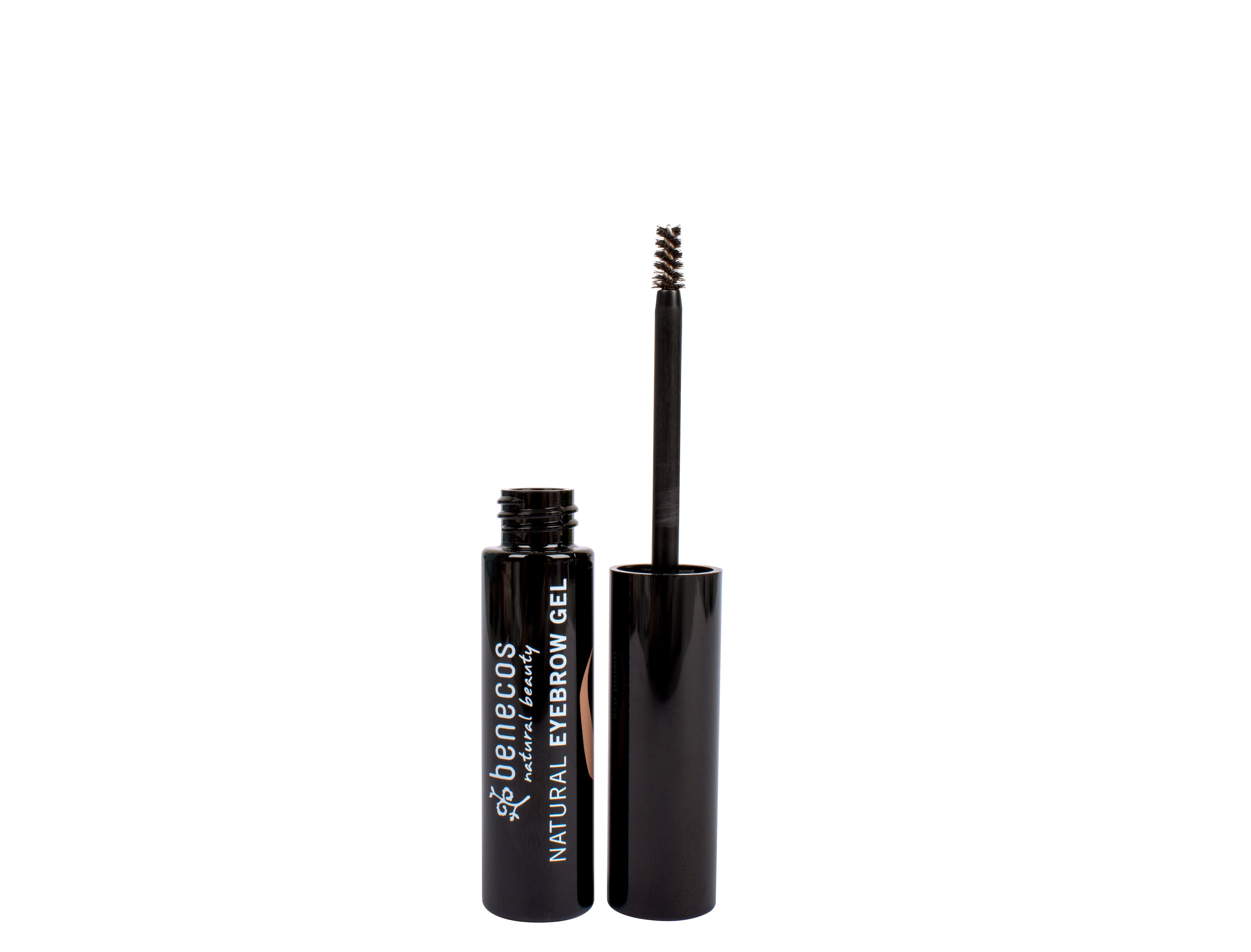 Benecos Natural Eyebrow Gel - Ash Brown | Vegan, Cruelty-Free Brow Styler for Defined, Long-Lasting Brows | Perfect for Daily Makeup & Professional Looks
