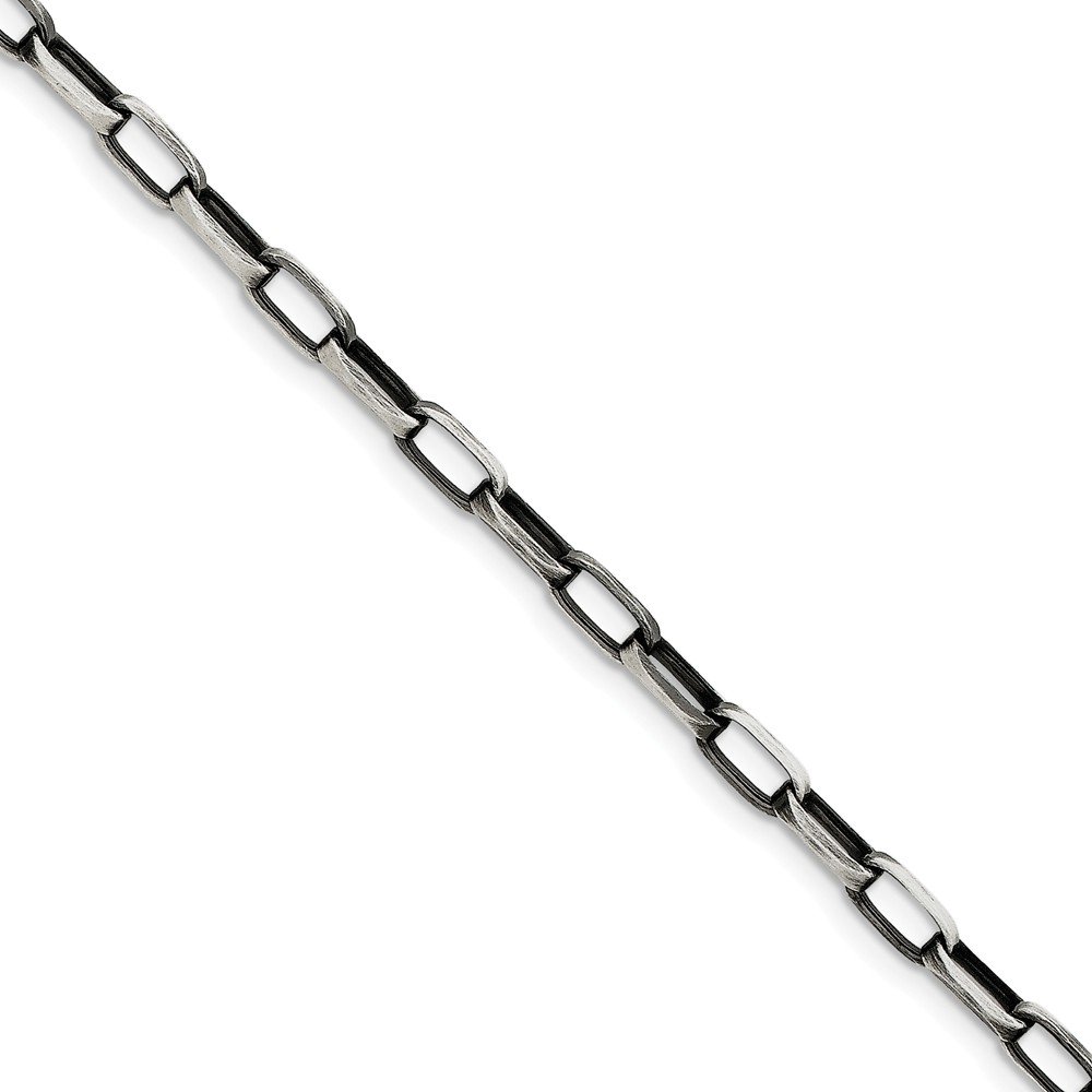 Vintage Sterling Silver Fancy Link Chain Necklace for Women – Elegant Layering Piece for Everyday Wear & Special Occasions