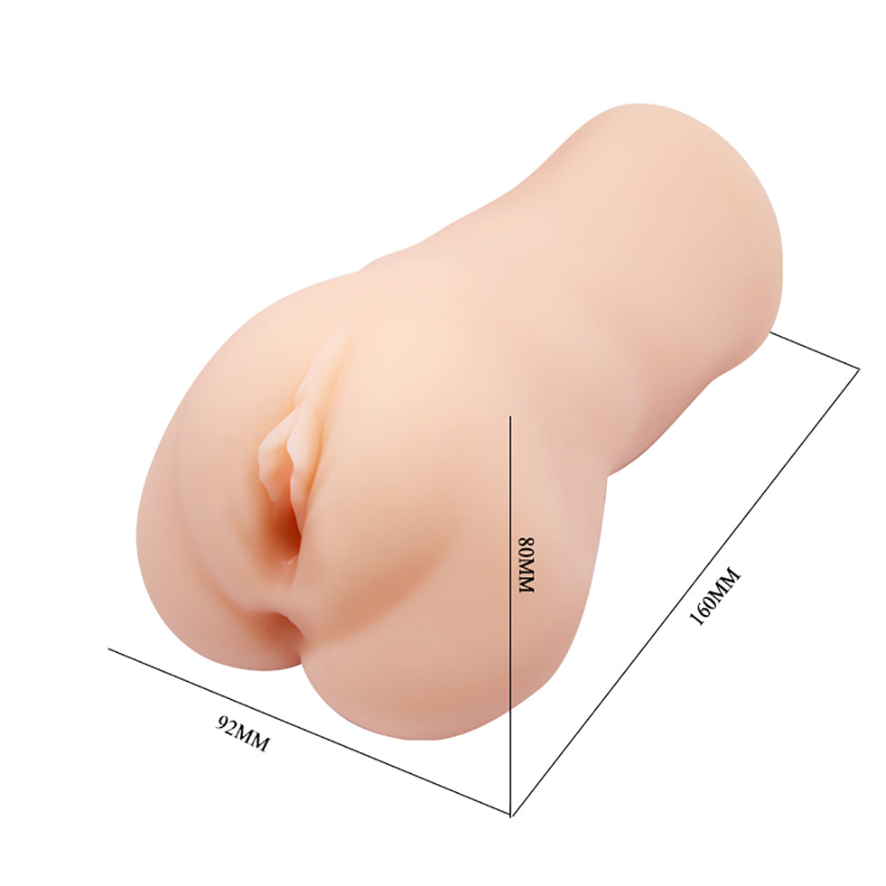 Crazy Bull Nadya Vibrating Pocket Pussy - Realistic Vagina Masturbator for Men - Waterproof & Rechargeable Adult Toy for Solo Pleasure & Couples Play