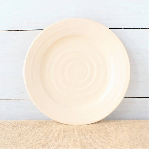 Drift White Farmhouse Plate - Elegant Ceramic Dinnerware for Rustic Dining & Home Decor | Perfect for Farmhouse Kitchens, Weddings & Entertaining