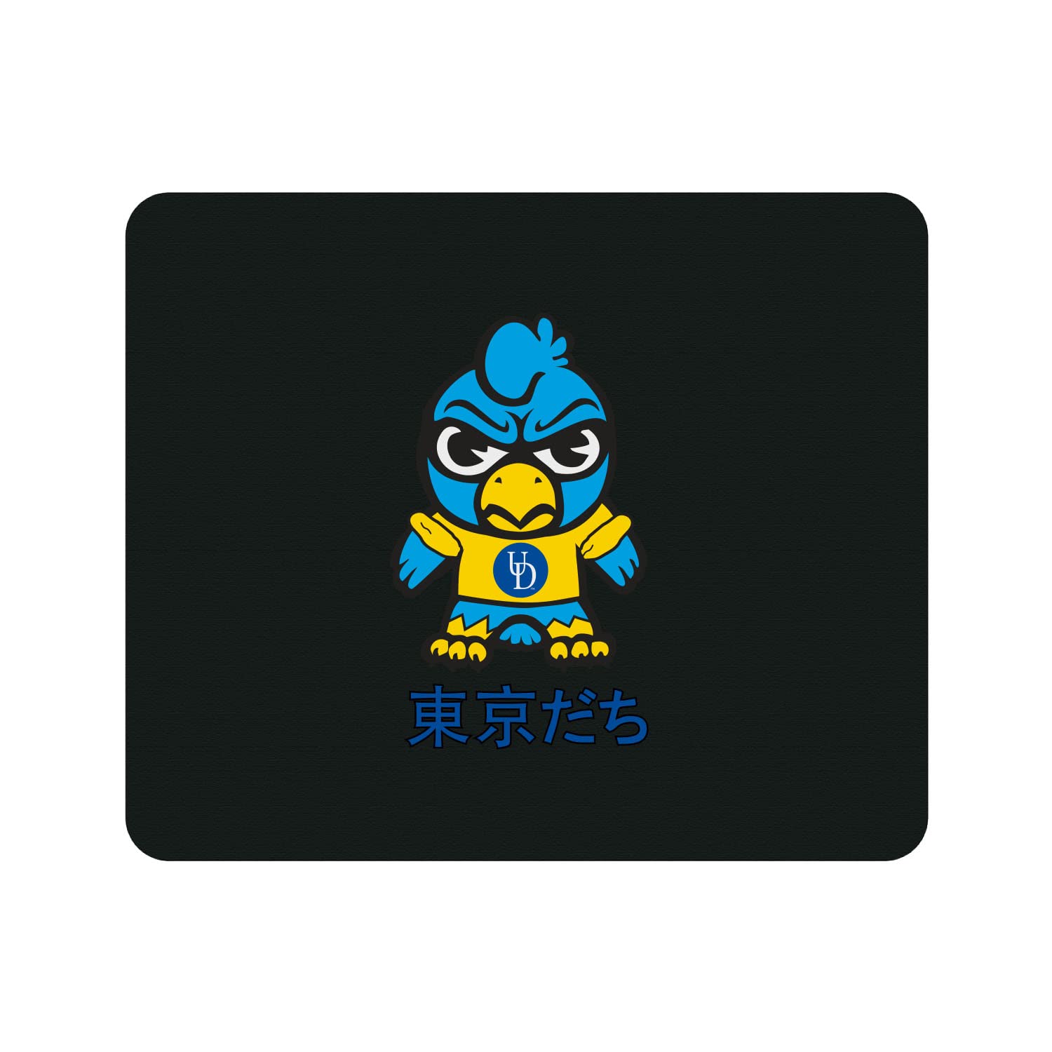 OTM Essentials University of Delaware Standard Fabric Mouse Pad - Non-Slip Desk Accessory for Gaming & Office Work - Classic Tokyodachi Design for Computer, Laptop & Workspace Setup