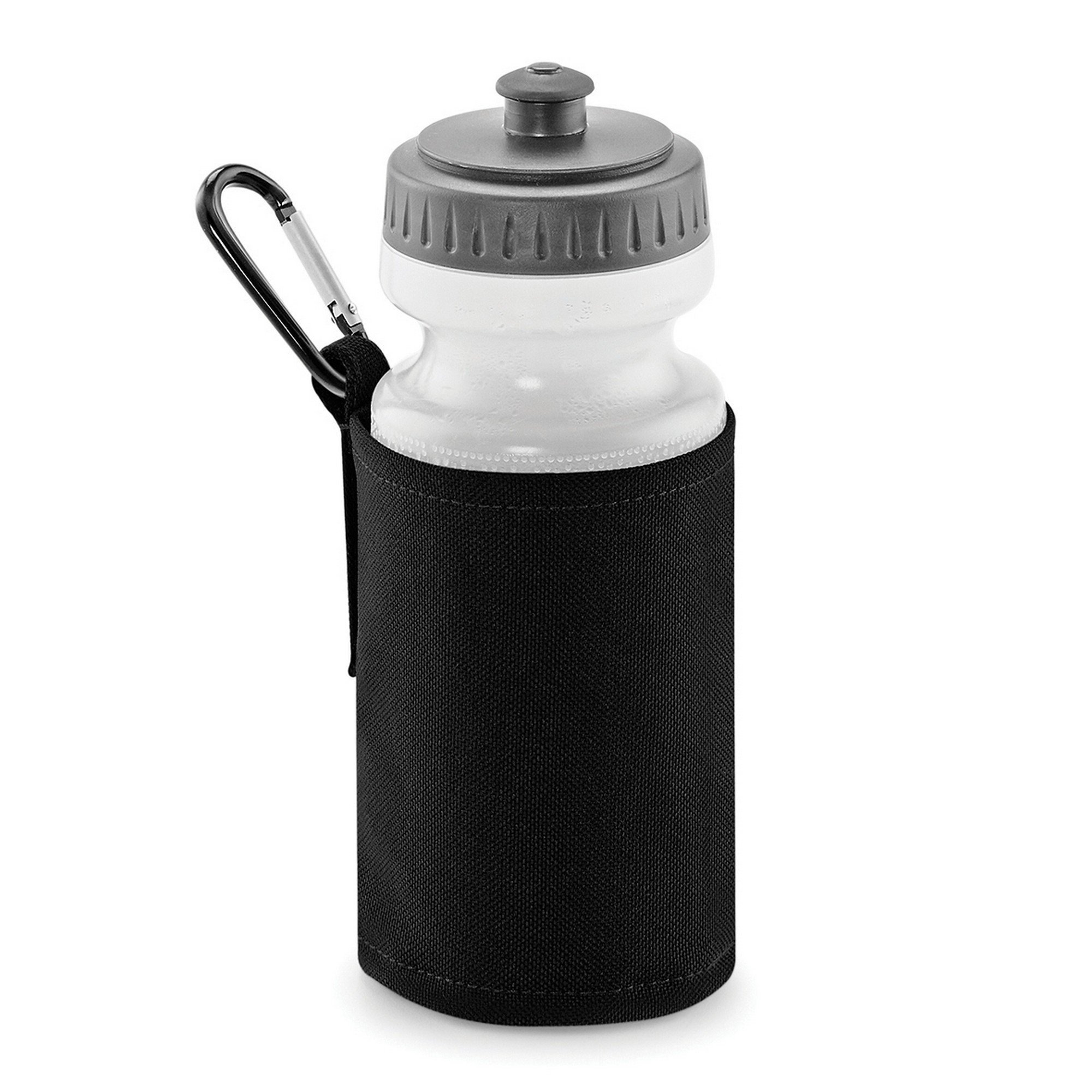 Quadra Insulated Water Bottle with Fabric Sleeve Holder - 32oz Leakproof Stainless Steel Thermos for Gym, Hiking & Outdoor Activities
