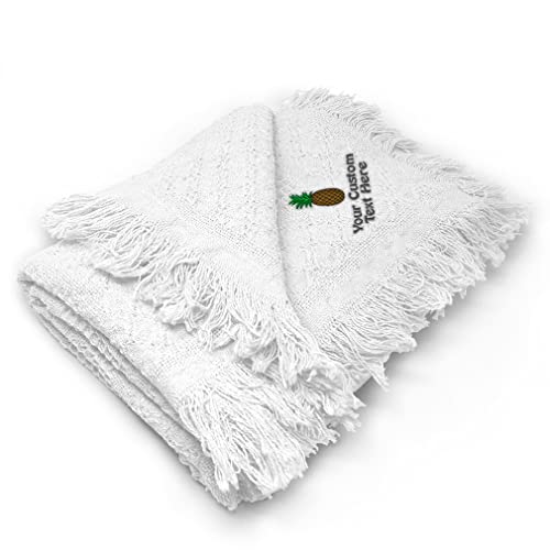 White Personalized Text & Name Here