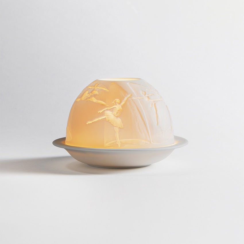 Bernardaud Votive Light Candle Holder - Elegant Glass Candle Jar for Home Decor, Wedding, Spa & Romantic Ambiance