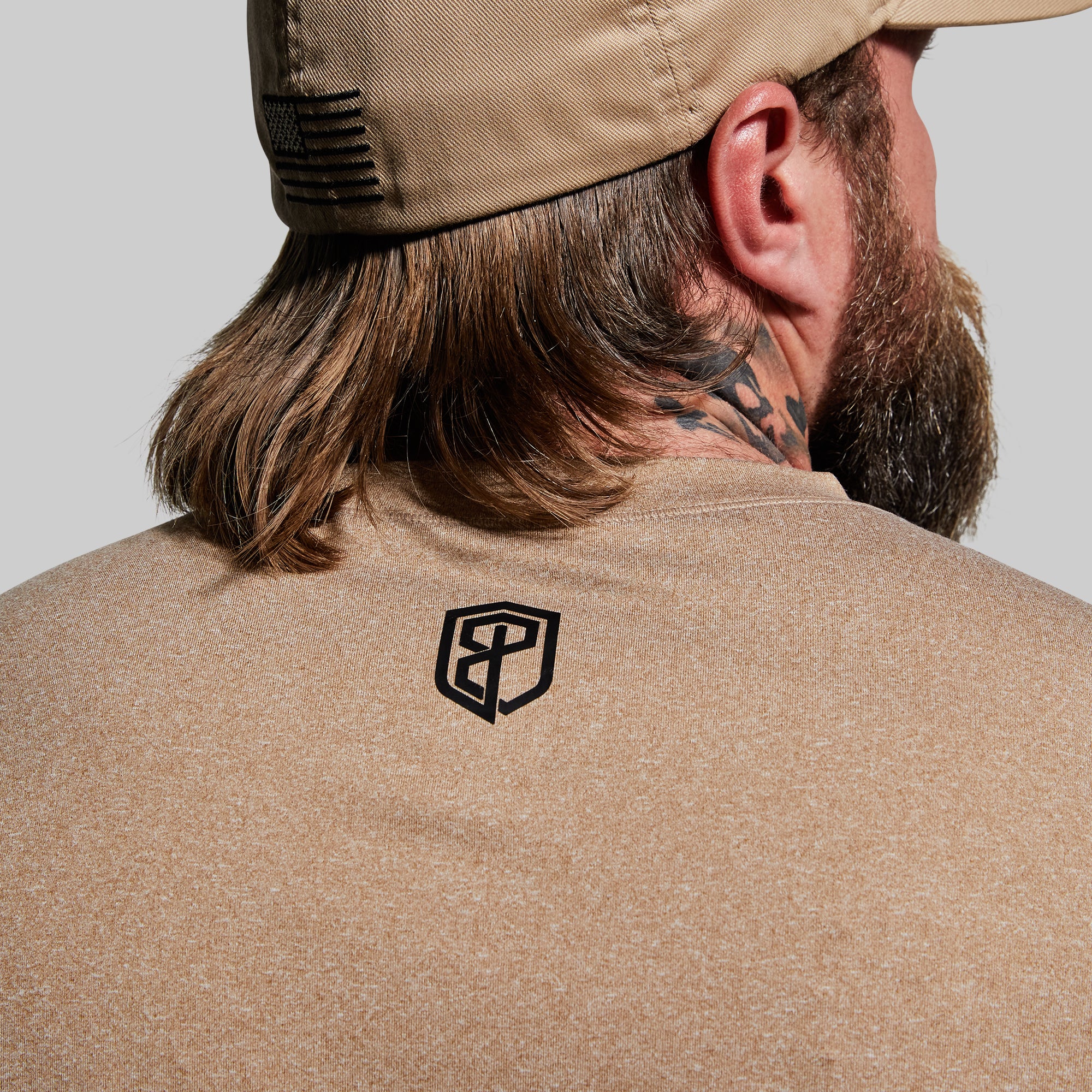 Men's Long Sleeve Range Shirt - Comfortable Outdoor Work Shirt in Brown | Perfect for Hiking, Camping & Ranch Work