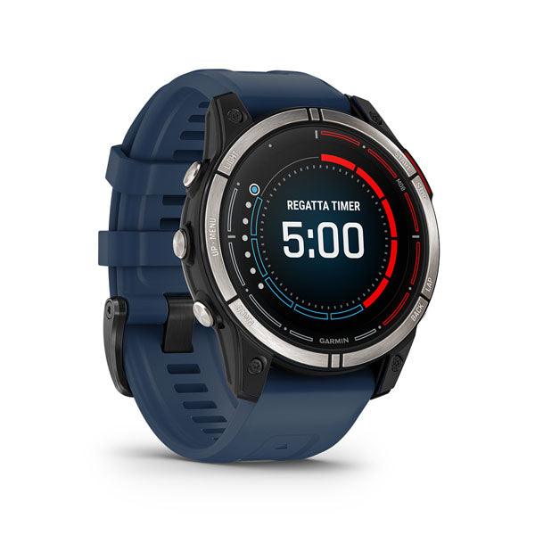 Garmin Quatix 7 Sapphire GPS Smart Watch - Premium Marine & Outdoor Sports Watch for Sailing, Fishing & Diving | Waterproof Multisport Smartwatch with Advanced Navigation & Fitness Tracking