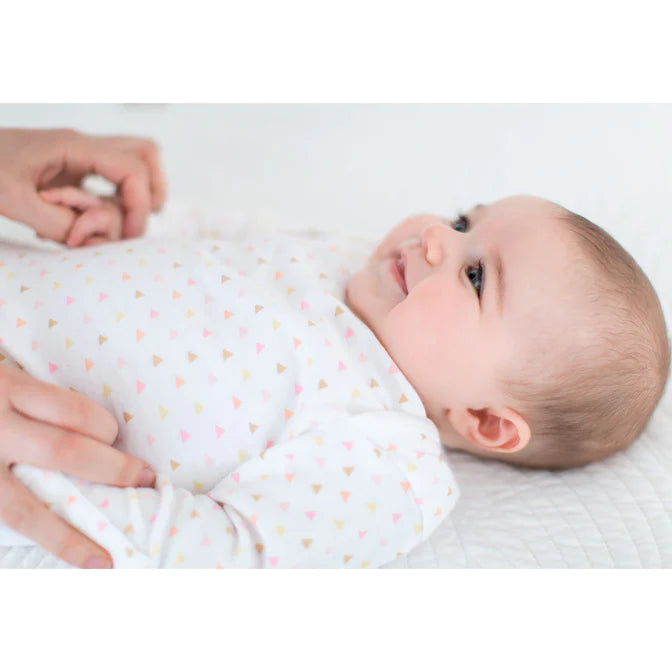 Muslin Non-Weighted zzZipMe Gown & Sack Set - Butterfly Print Baby Sleepwear (BGB 0042) | Soft Newborn Swaddle Outfit for Hospital, Home & Photo Shoots