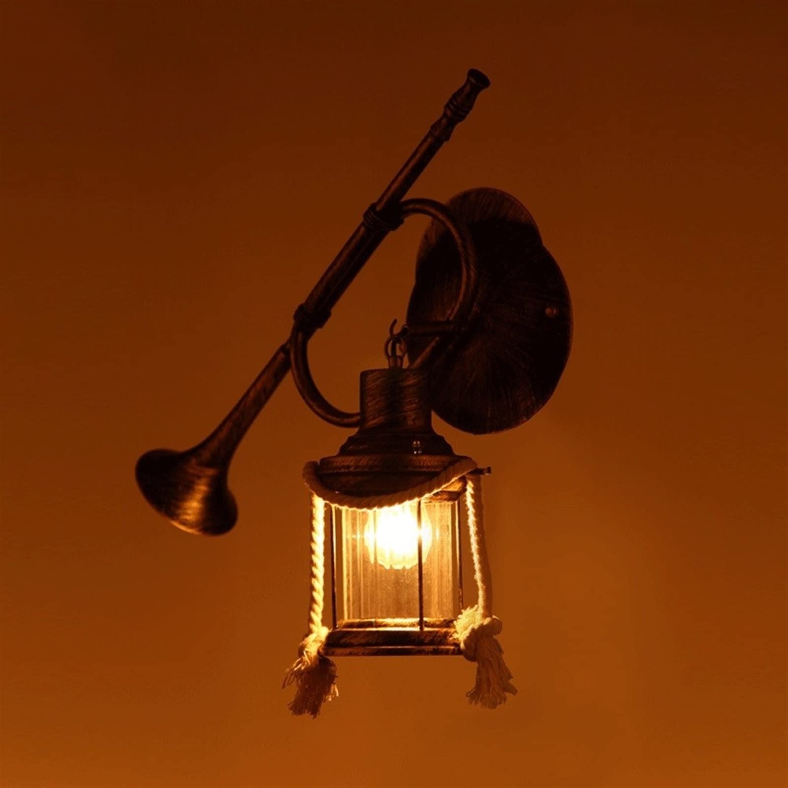 European Style Wall Sconce - Bedside Reading Lamp, Corridor & Staircase Lighting, E27 Edison Bulb Fixture for Living Room, Hotel, Cafe & Bar Decor    (Use Scenes: Perfect for bedroom reading nook, hallway illumination, staircase safety lighting, living room accent, and commercial spaces like hotels, cafes and bars)