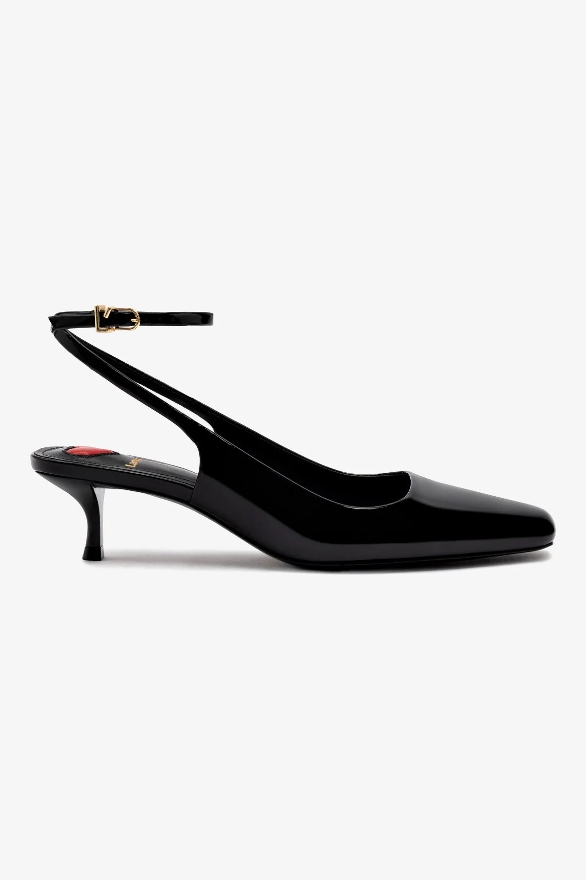 Amal Black Patent Leather Pump Shoes - Elegant High Heels for Women, Perfect for Office, Party & Formal Events