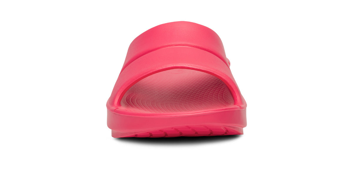 Women's OOahh Comfort Slide Sandals - Neon Berry Color | Lightweight & Cushioned for Beach, Pool, and Casual Wear