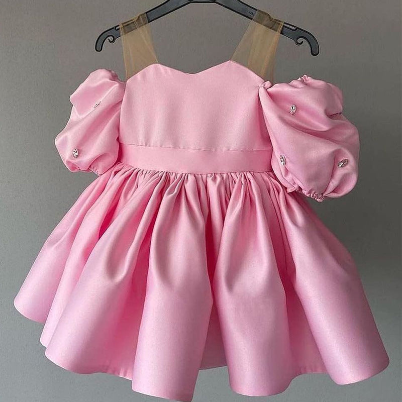 Beautiful Baby Girl Baptism Dress - Toddler First Communion Gown & Pageant Princess Dress for Special Occasions & Church Ceremonies