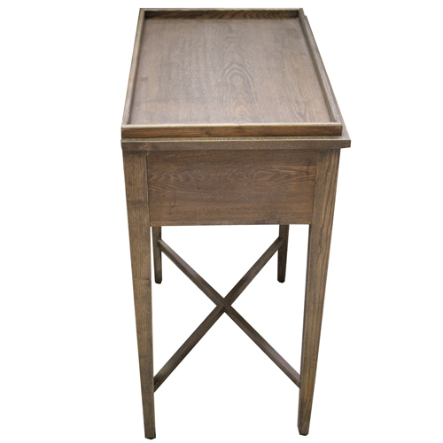Natural Briar Wood Bedside Table - Nightstand for Bedroom, Living Room & Home Decor