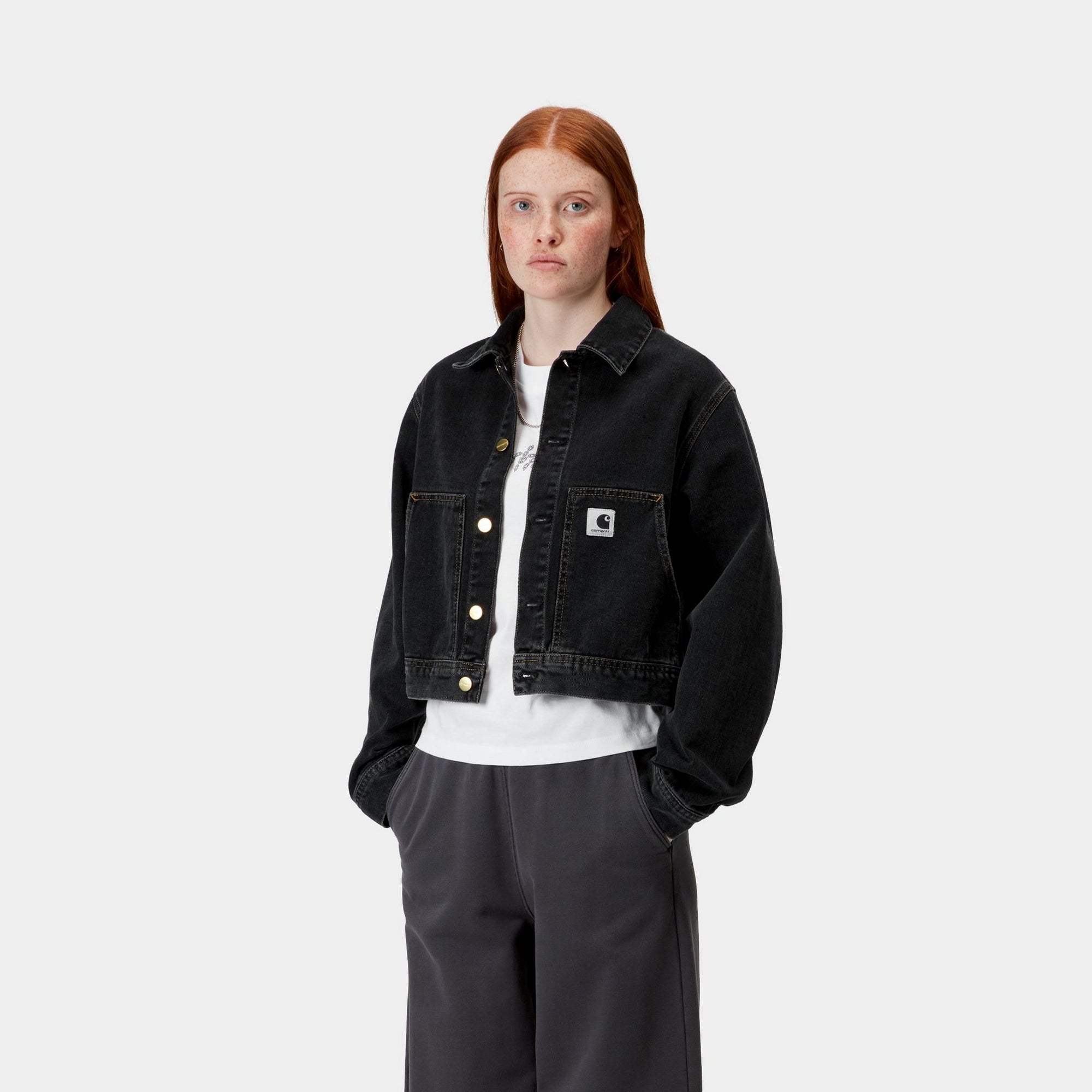 Women's Arca Jacket - Waterproof Windbreaker with Hood | Black Stone Washed | Outdoor Hiking, Camping & Travel Coat