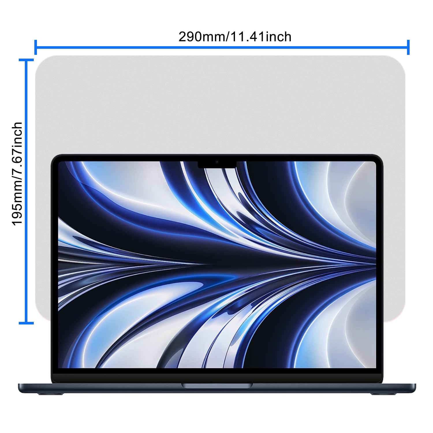 2 Pack Microfiber Cleaning Cloth for MacBook Pro & Air 13