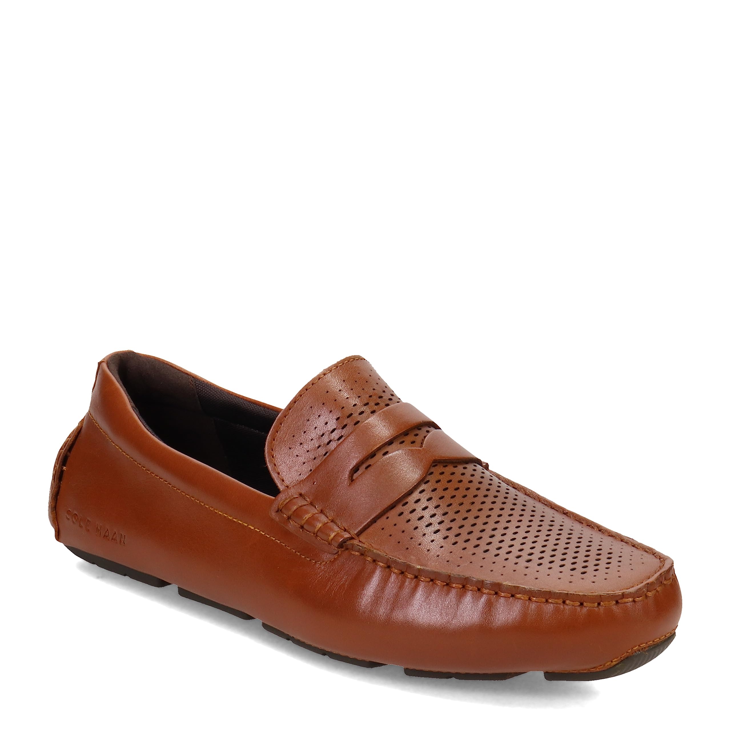 Cole Haan Men's Grand Laser Penny Driver Loafer Shoes - Comfortable Slip-On Dress Loafers for Business & Casual Wear | Perfect for Office, Travel & Everyday Use