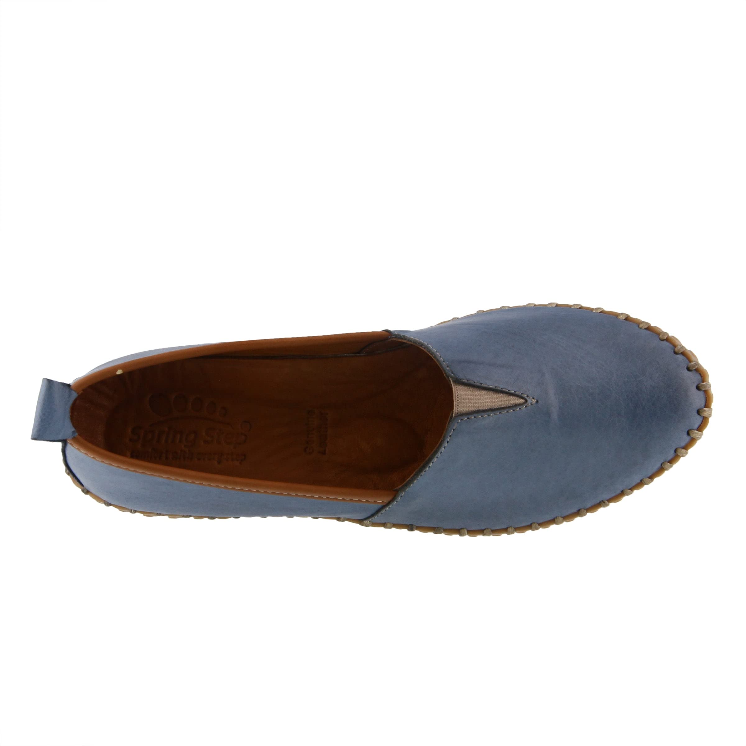 Spring Step Women's Tispea Comfort Loafers - Slip-On Casual Flats for Work, Office & Everyday Wear | Breathable & Lightweight Walking Shoes
