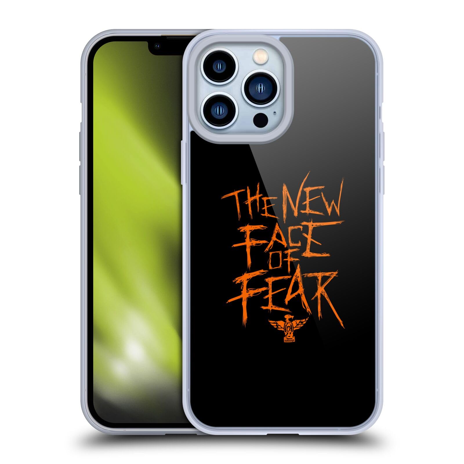 Officially Licensed WWE Face of Fear Bray Wyatt Soft Gel Phone Case for Apple iPhone 13 Pro Max - Durable Protection with Stylish Wrestling Design - Perfect for WWE Fans & Daily Use