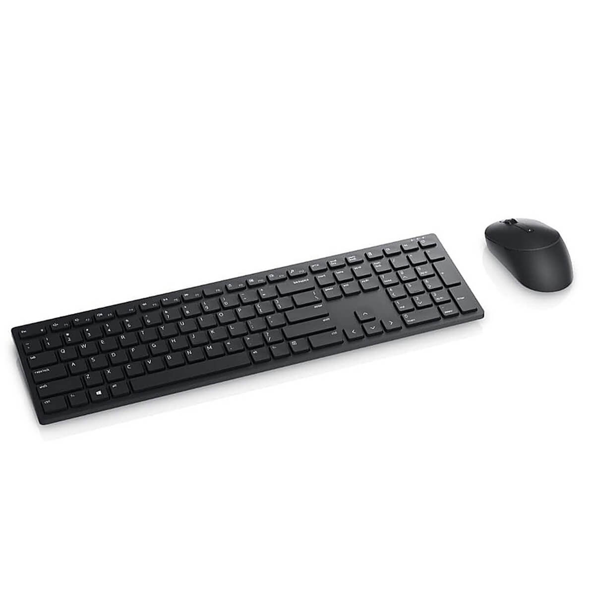 Dell KM5221W Pro Wireless Keyboard and Mouse Combo - Ergonomic Design, 2.4GHz USB Receiver, Long Battery Life - Perfect for Office, Home, and Gaming Use