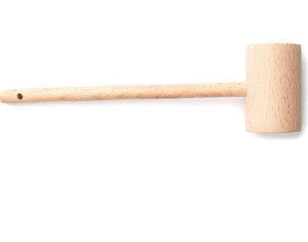 Fox Run Brands Nantucket Seafood Crab Mallet - Heavy Duty Stainless Steel Crab Cracker & Lobster Shell Cracker Tool - Perfect for Seafood Lovers, Crab Legs, Lobster Tails & Shellfish Cracking - Great for Home Kitchen, Outdoor BBQ & Beach Parties