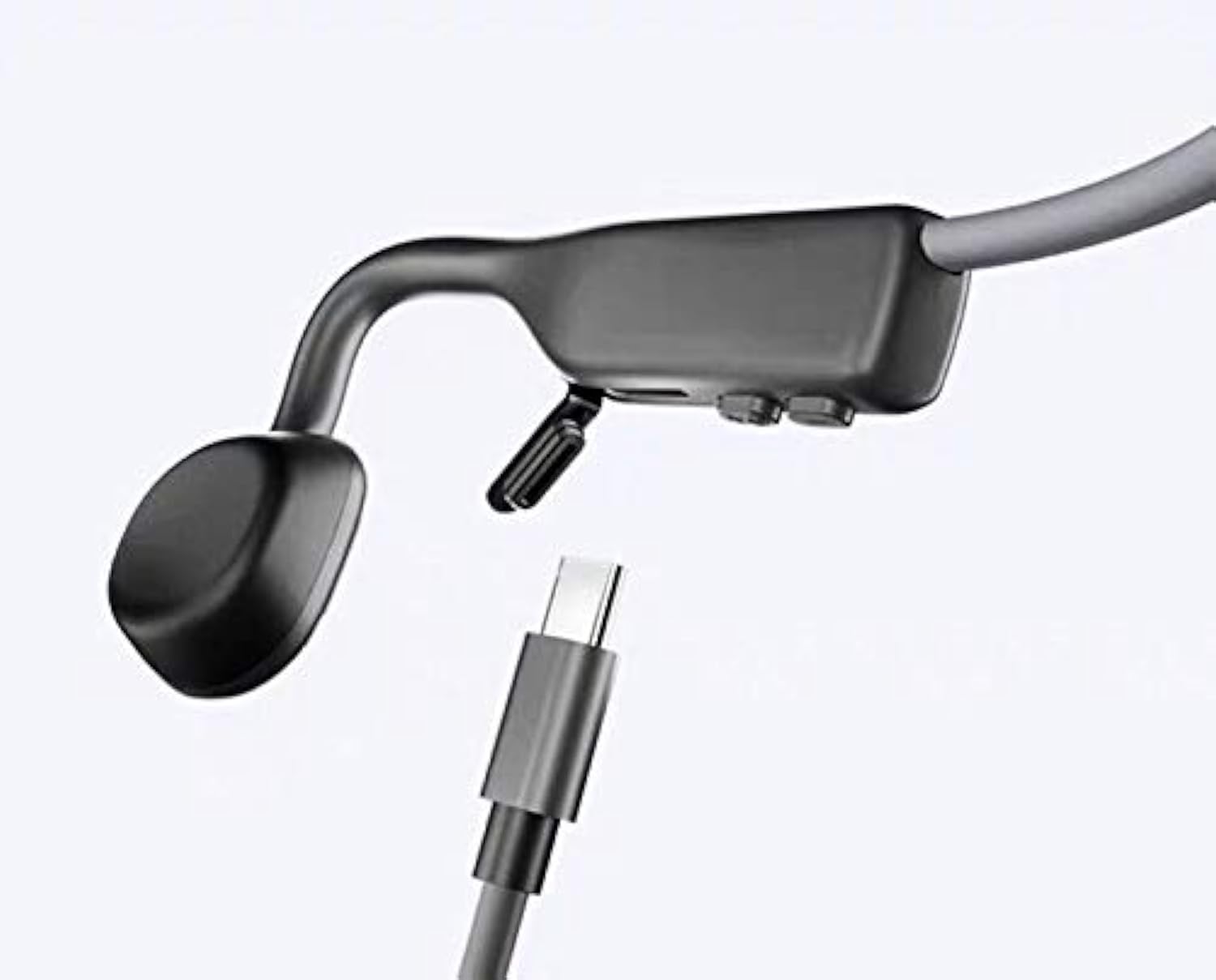 Shokz OpenMove/OpenFit USB-C Charging Cable - Fast Charging Cord for Open-Ear Bone Conduction Bluetooth Headphones - Perfect for Workouts, Running, Cycling & Travel