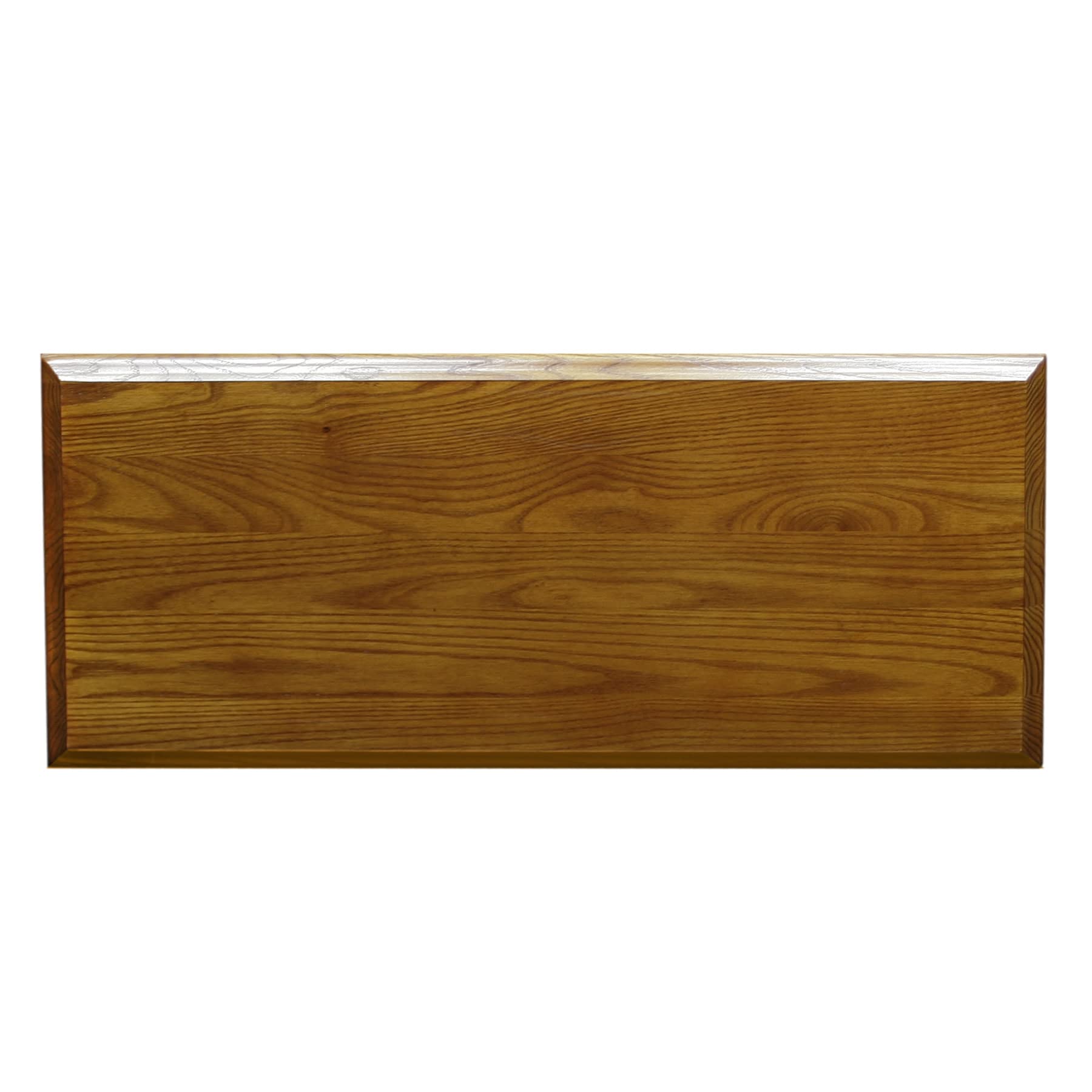 Leick Home 9017-MED Medium Oak Narrow Side Table with Drawer and Shelf - Perfect for Small Spaces, Bedroom Nightstand, Living Room End Table, or Entryway Console