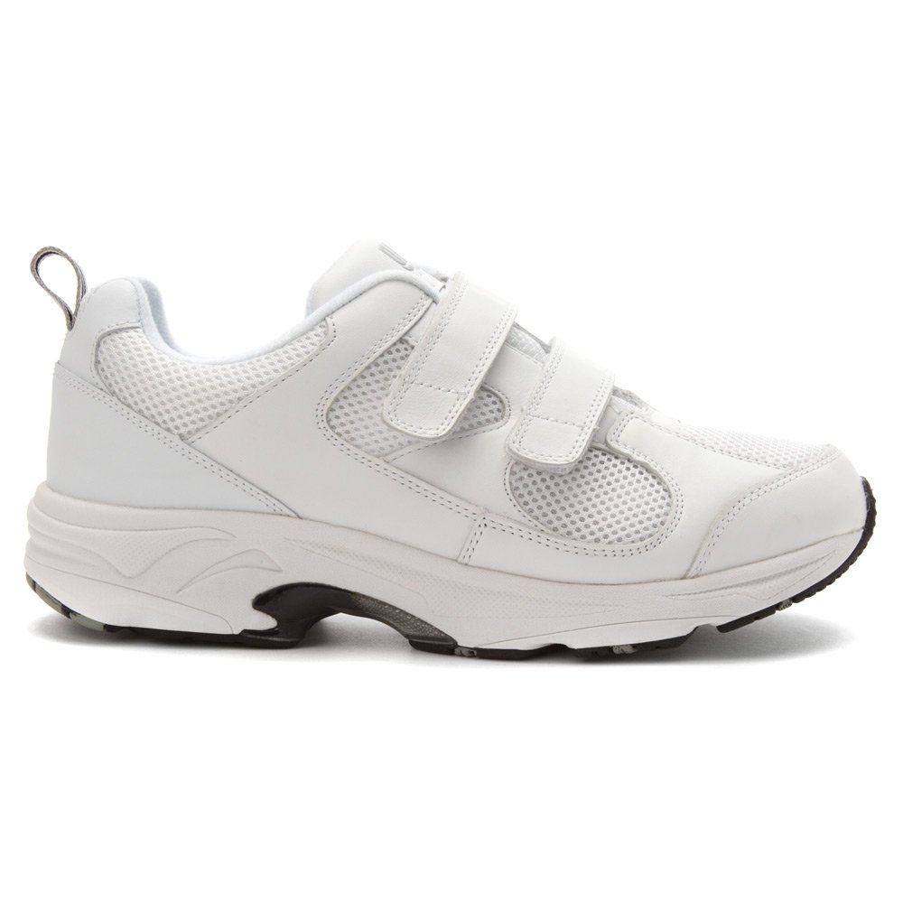 Drew Men's Lightning II V 44735 White/Combo Leather & Mesh Basketball Shoes - Size 11.5 Narrow (B) US - Perfect for Indoor Courts & Casual Wear