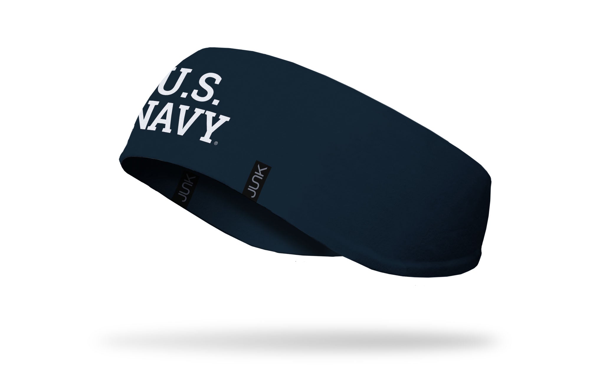 Eagle Icon Navy Blue Ear Warmer for Women & Men - Winter Sports Headband for Running, Skiing, and Outdoor Activities
