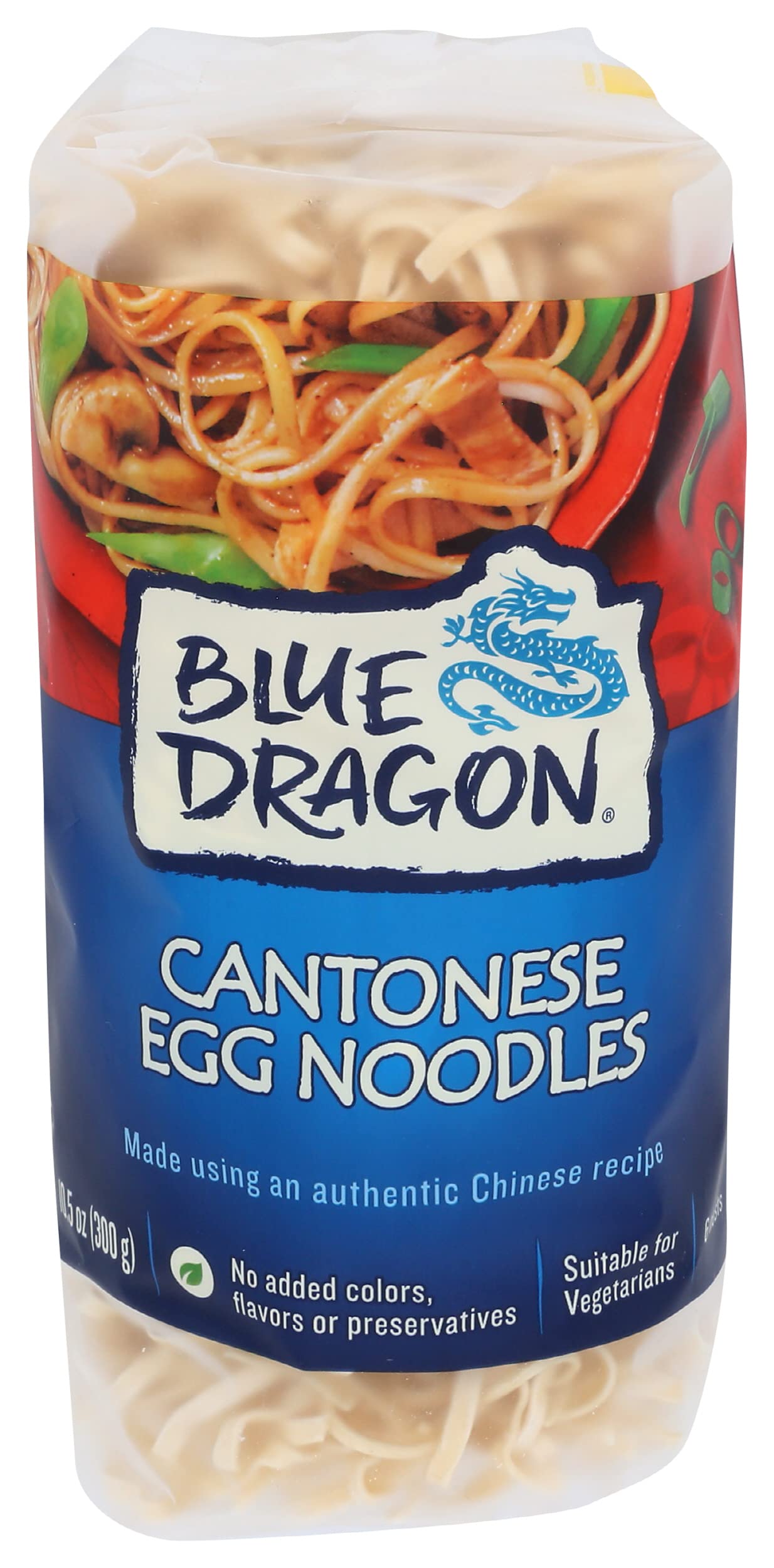 Premium Blue Dragon Cantonese Medium Egg Noodle Nests (10.58 Oz) - Authentic Asian Noodles for Stir Fry, Soup & Quick Meals