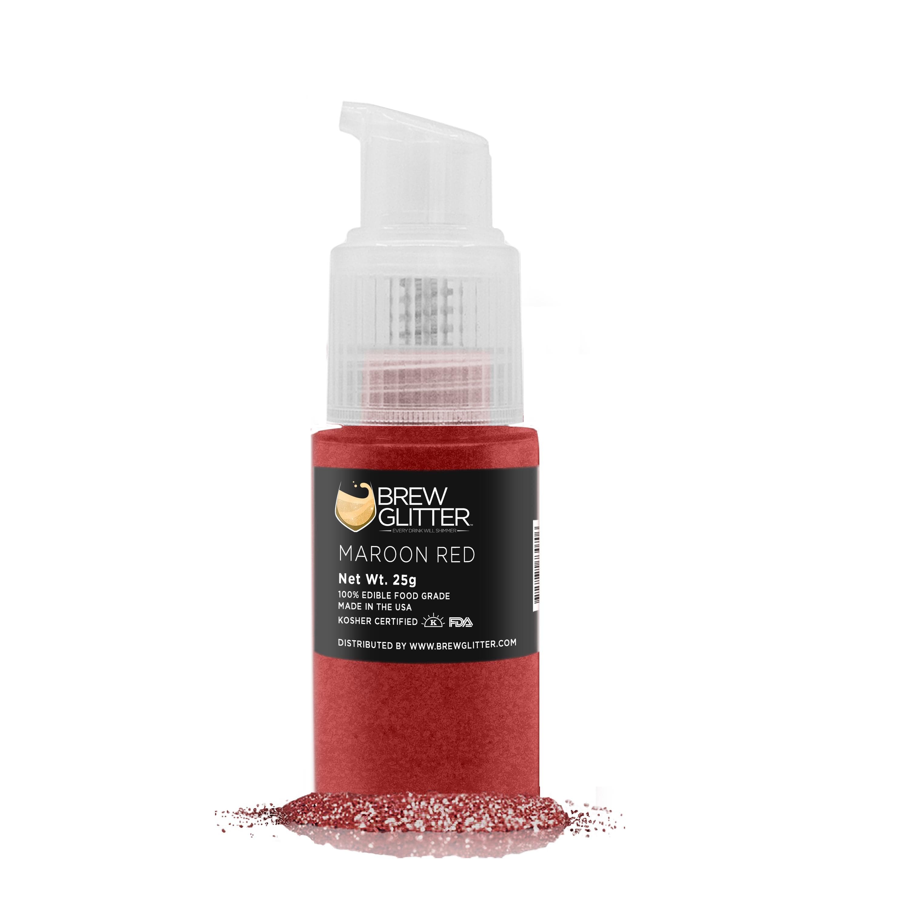 Christmas Glitter Pump Combo Pack - 4 Piece Set for Holiday Brewing & Festive Drinks - Perfect for Christmas Parties, Hot Cocoa, Coffee & Cocktail Decorations