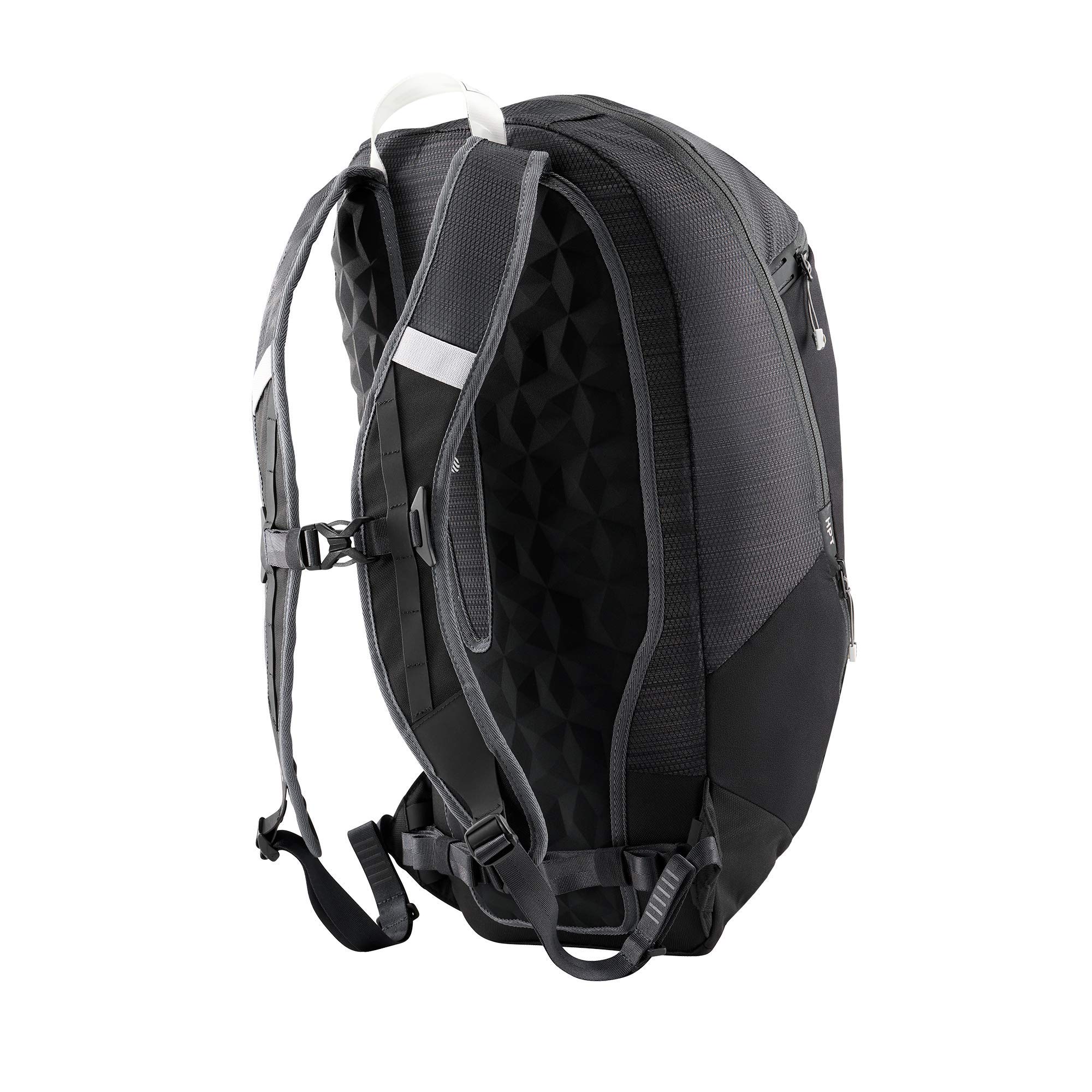 HEIMPLANET Original MOTION ARC 20L Backpack - Waterproof Hiking Backpack for Men & Women, Durable Travel Daypack with Laptop Compartment (Dark) - Perfect for Outdoor Adventures, Commuting & Daily Use