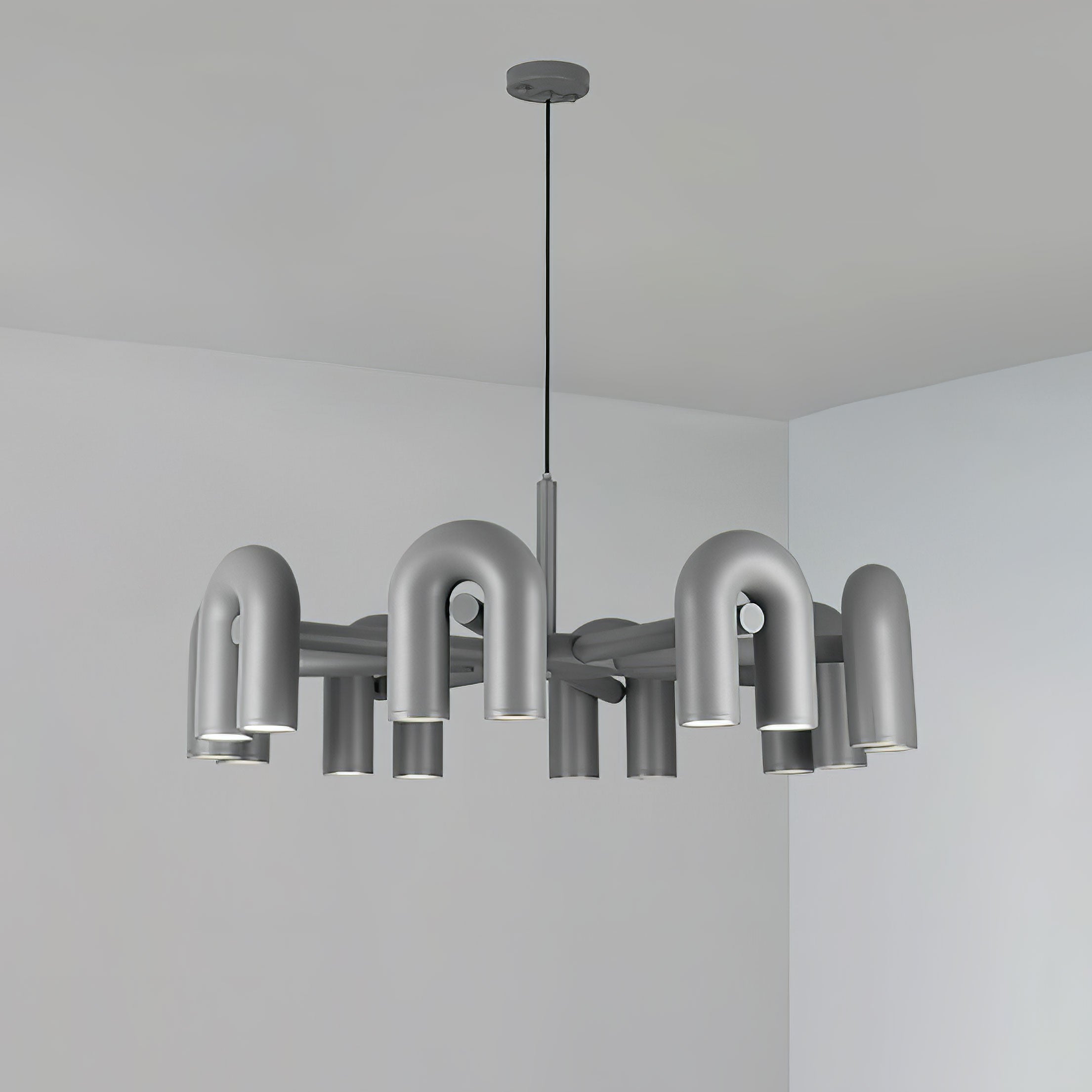 Elegant Cirkus Chandelier - Modern Crystal Ceiling Light Fixture for Dining Room, Living Room & Bedroom | Perfect for Home Decor & Interior Design