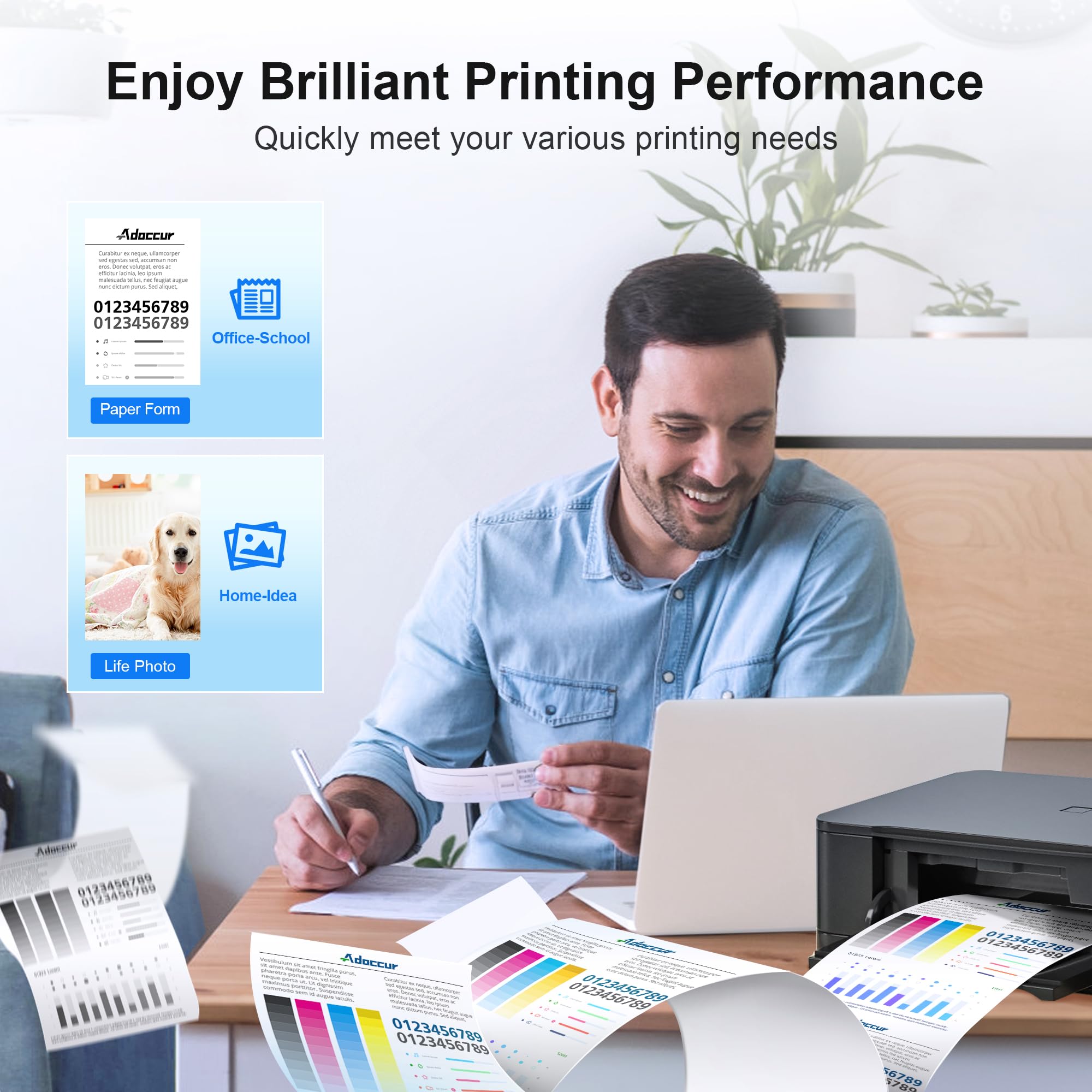 HP 64XL Ink Cartridge Replacement - 2 Pack Compatible with Envy Photo 7855/7858/6252/6255/7800/7100/7155/7158 & Tango Series Printers - High Yield Printing for Home Office & Photo Projects
