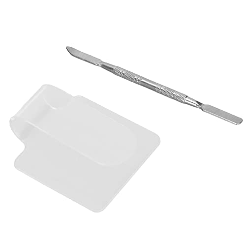 Professional Transparent Acrylic Makeup Paint Mixing Palette - Artist Cosmetic Mixing Tool for Lipstick, Foundation & Eyeshadow - Perfect for Makeup Artists, Beauty Salons & Home Use