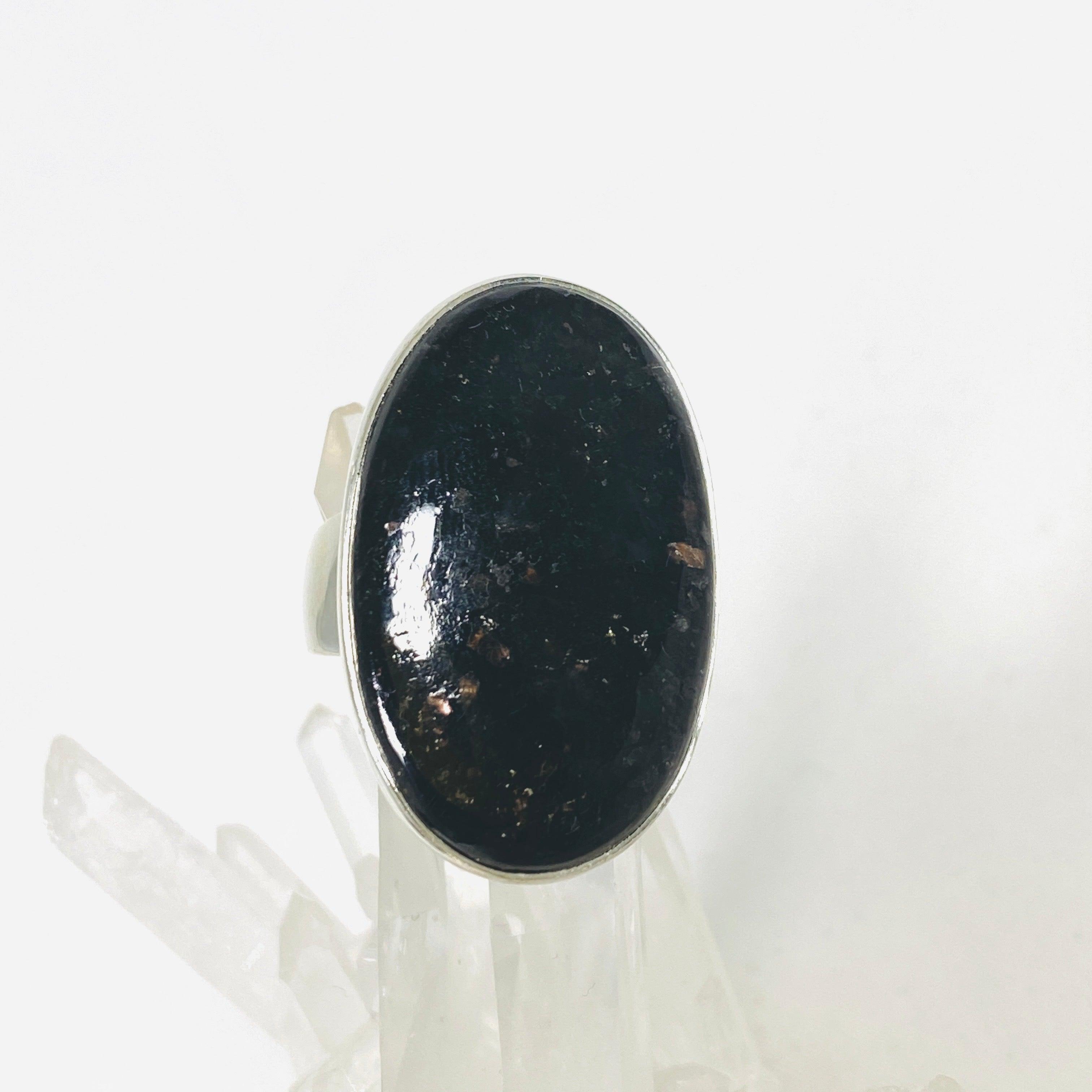Coppernite Oval Ring Size 11 - Elegant & Durable 925 Sterling Silver Jewelry for Women | Perfect for Weddings, Anniversaries & Special Occasions