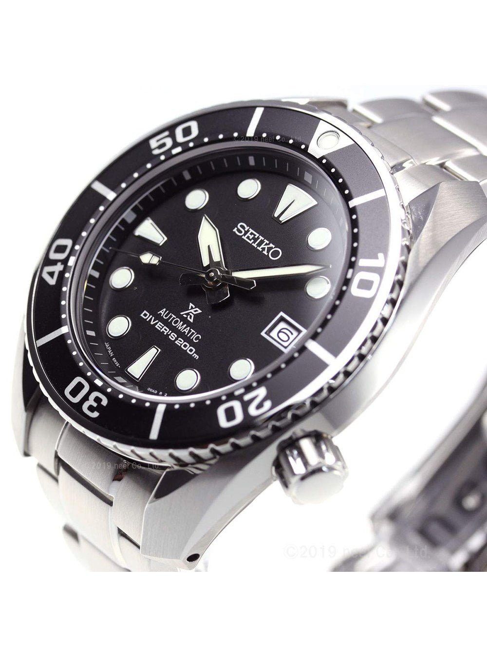 SEIKO Prospex 200M Diver Automatic Watch SBDC083 - Japanese Made JDM Stainless Steel Dive Watch for Men - Perfect for Scuba Diving, Snorkeling & Water Sports
