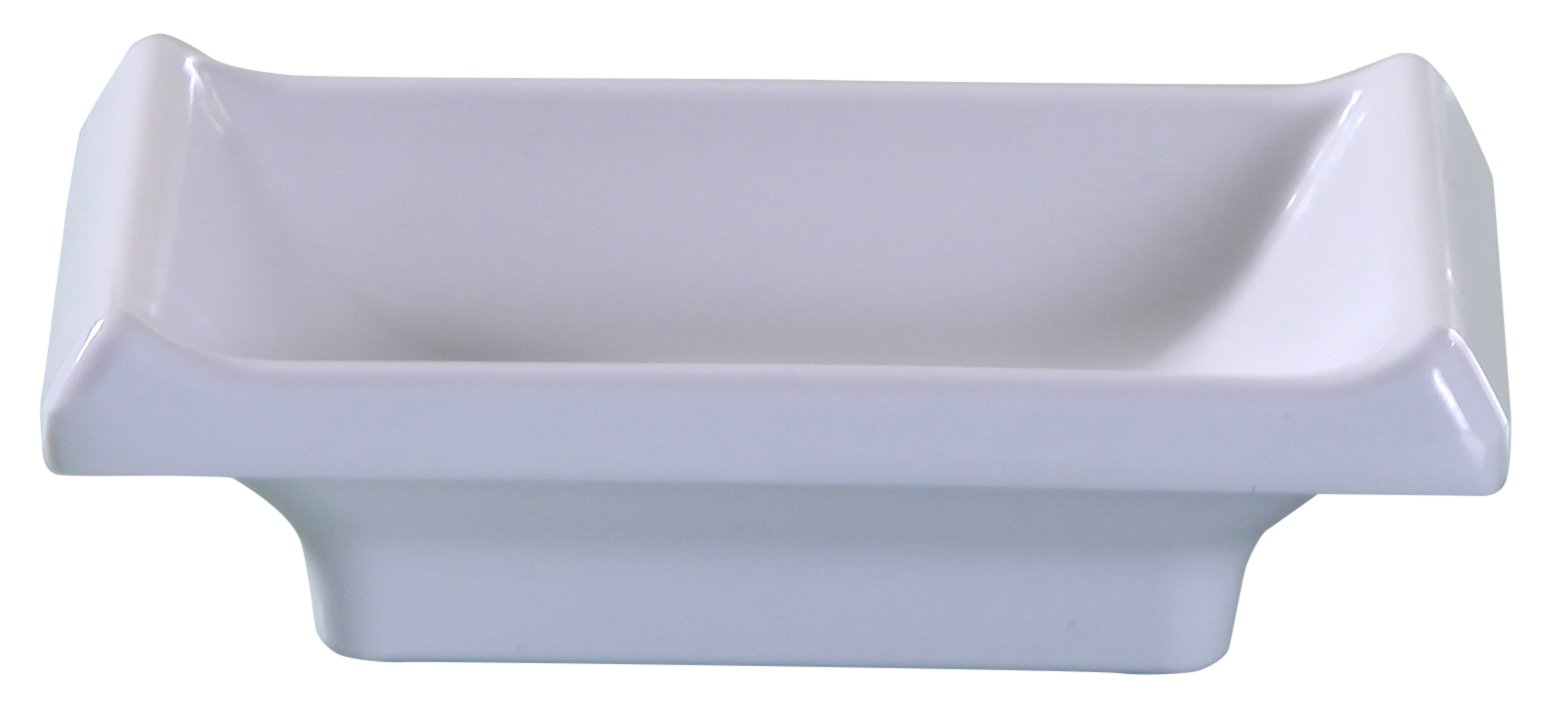 Yanco OK-4046 Osaka-2 Melamine Sauce Dish - 3.75