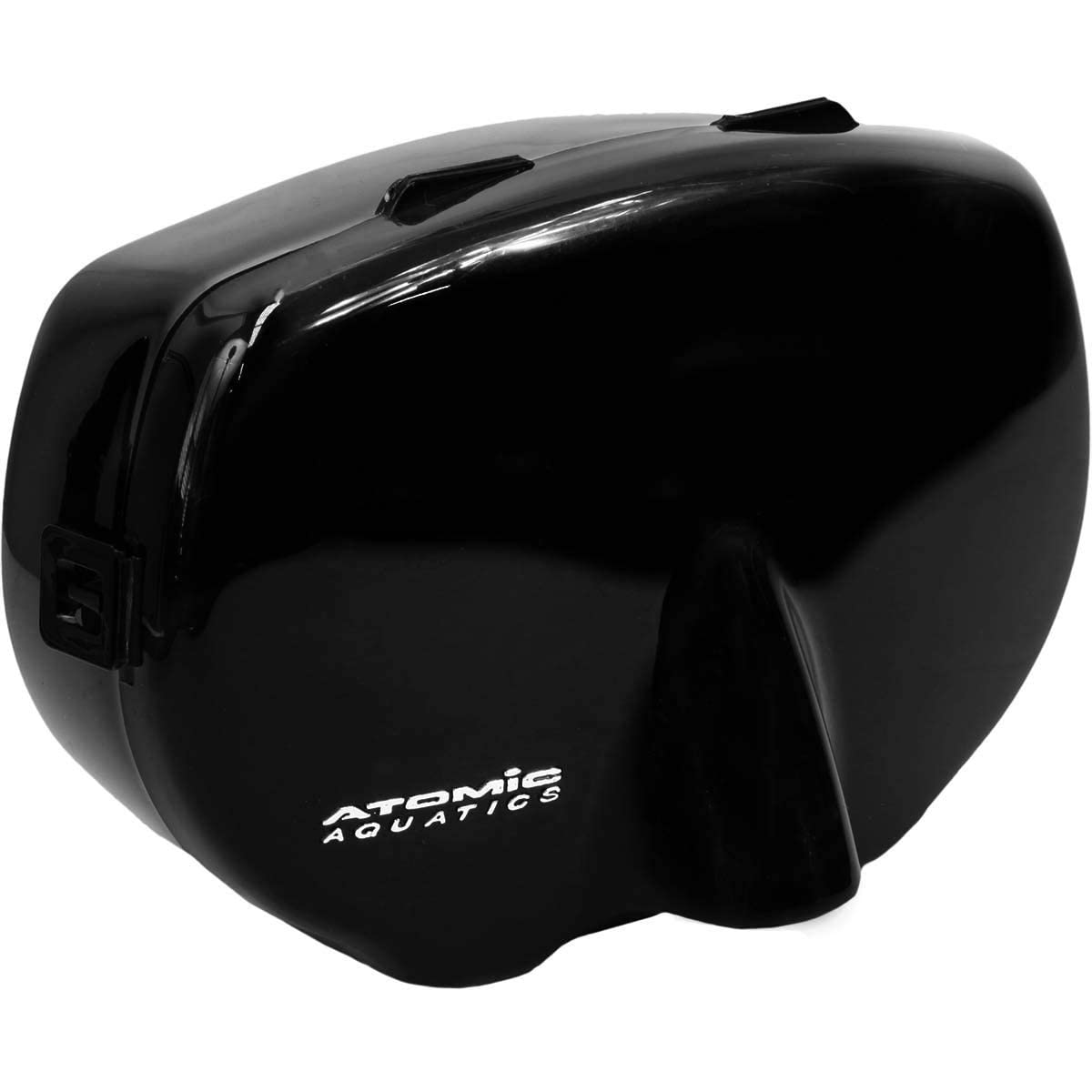 ATOMIC AQUATICS Frameless 2 Scuba Diving Mask - Wide Clear View Snorkeling Gear with Soft Face Seal & Travel Case (Large Fit) - Perfect for Underwater Exploration, Ocean Adventures and Marine Life Observation