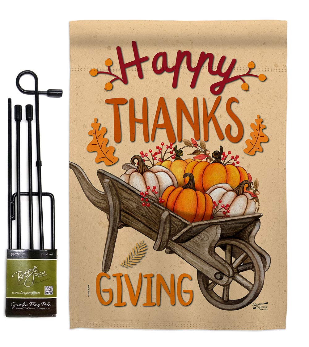 Halloween Pumpkin Garden Flag Set - Spooky Decor for Yard & Home