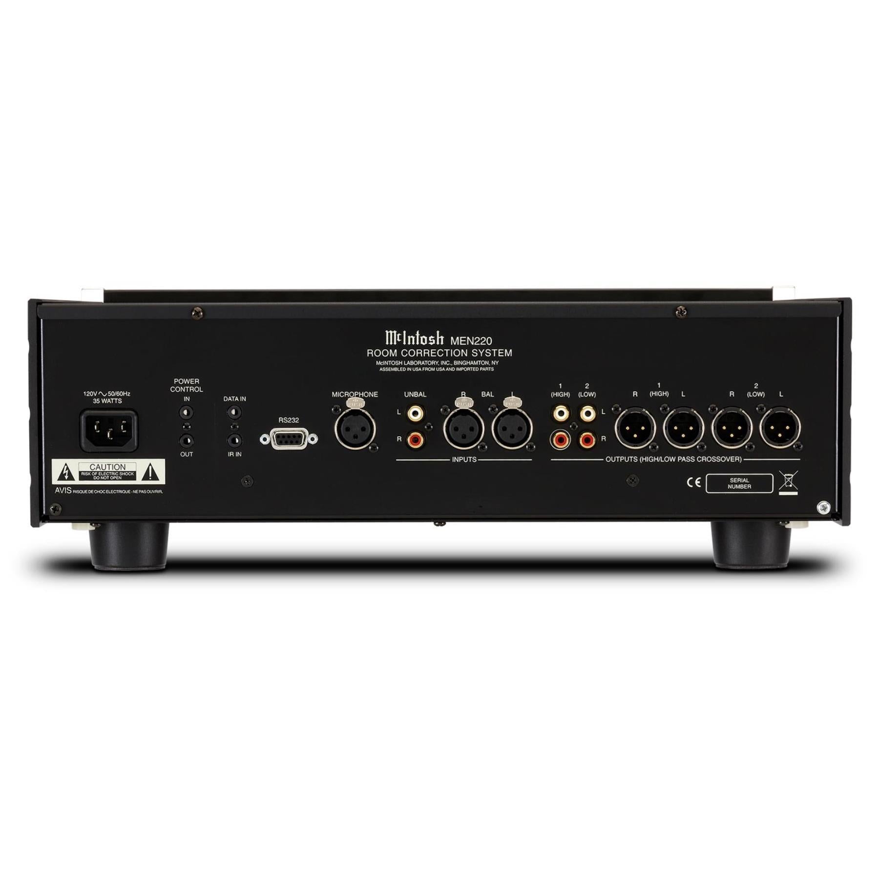 McIntosh MEN220 Room Correction System - High-Performance Audio Calibration for Home Theater & Hi-Fi Systems - Perfect for Audiophiles & Music Enthusiasts