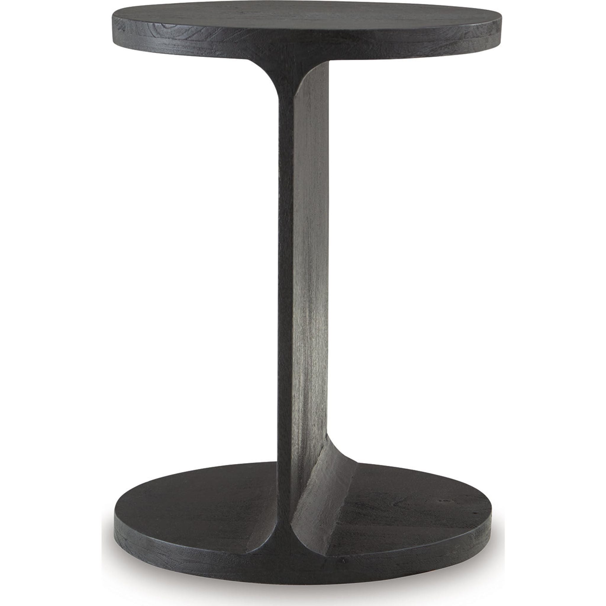Adderley Black Accent Table - Stylish End Table for Living Room, Bedroom, or Office Decor